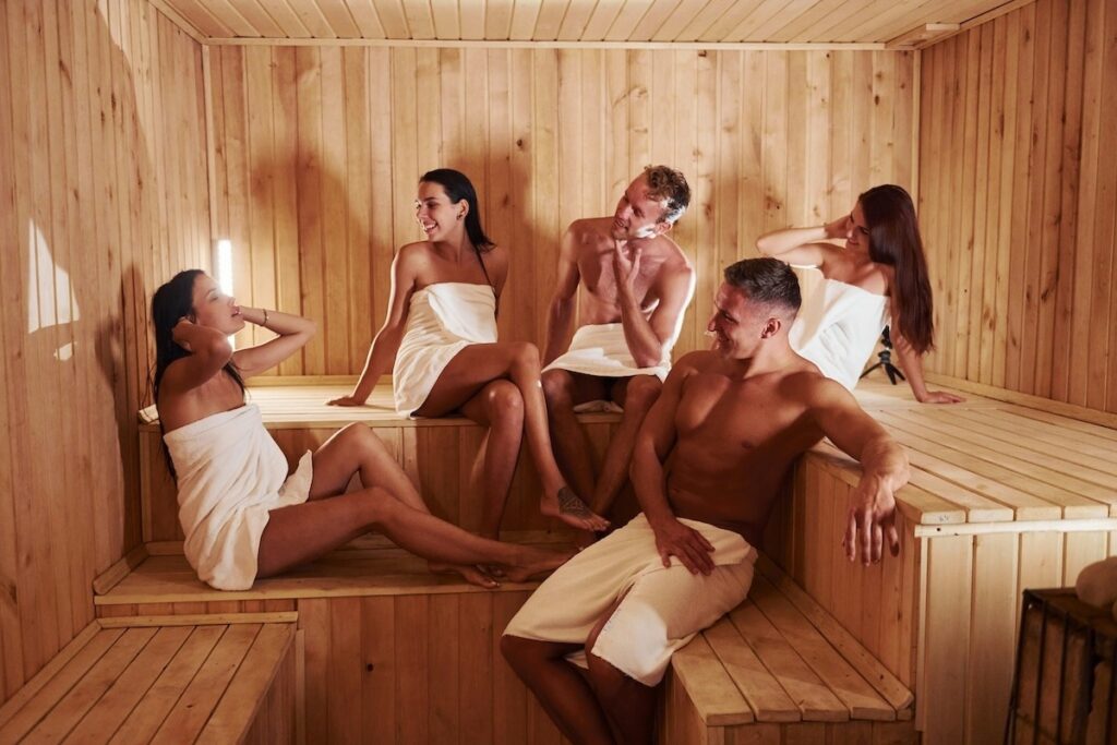 Social group steaming image